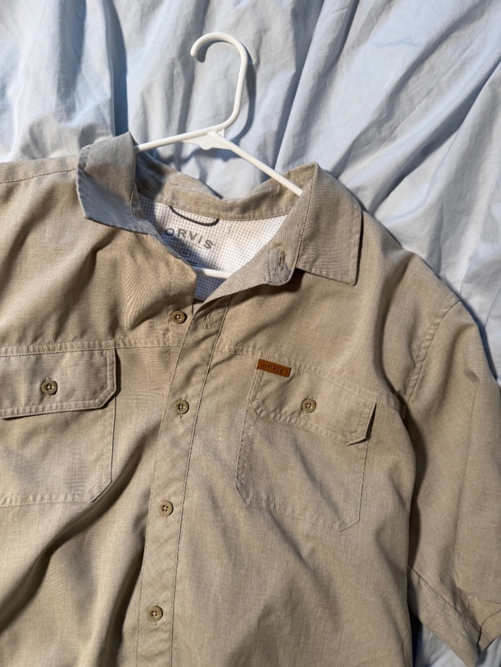 Or is short sleeve button down shirt